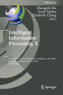 Intelligent Information Processing X: 11th IFIP TC 12 International Conference, IIP 2020, Hangzhou, China, July 3-6, 2020, Proceedings