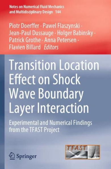 Transition Location Effect on Shock Wave Boundary Layer Interaction: Experimental and Numerical Findings from the TFAST Project