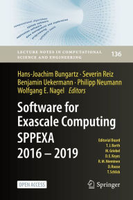 Title: Software for Exascale Computing - SPPEXA 2016-2019, Author: Hans-Joachim Bungartz