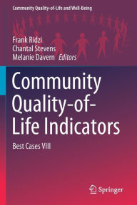 Title: Community Quality-of-Life Indicators: Best Cases VIII, Author: Frank Ridzi