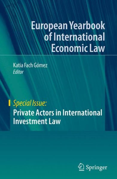 Private Actors International Investment Law