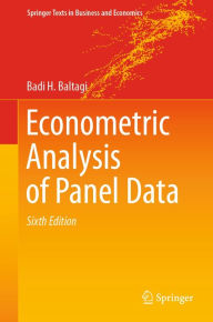 Title: Econometric Analysis of Panel Data, Author: Badi H. Baltagi
