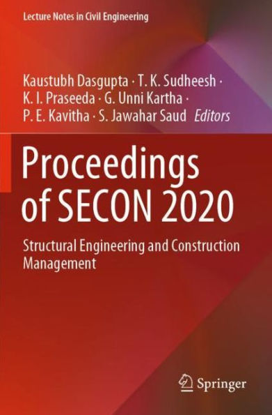 Proceedings of SECON 2020: Structural Engineering and Construction Management