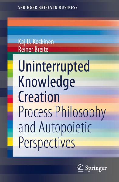 Uninterrupted Knowledge Creation: Process Philosophy and Autopoietic Perspectives