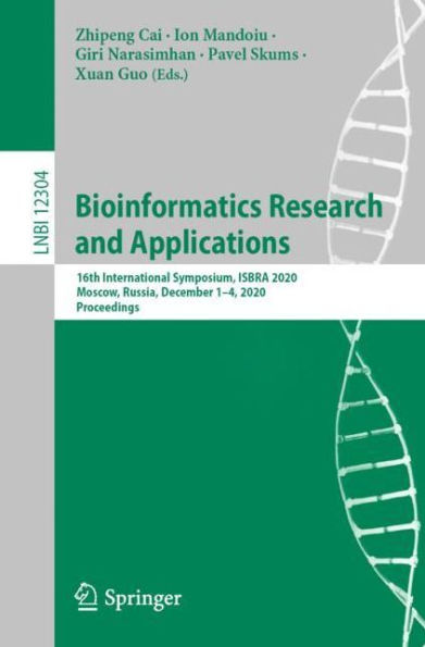 Bioinformatics Research and Applications: 16th International Symposium, ISBRA 2020, Moscow, Russia, December 1-4, Proceedings