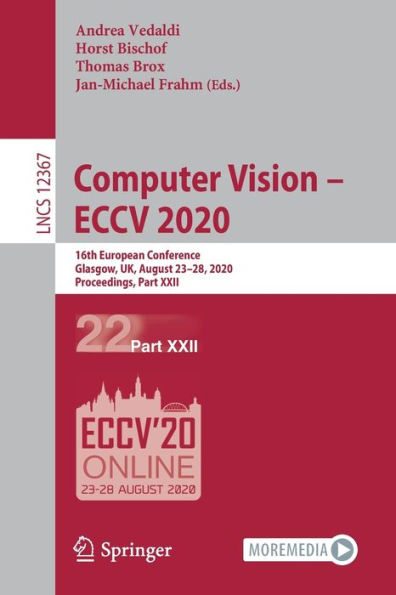 Computer Vision - ECCV 2020: 16th European Conference, Glasgow, UK, August 23-28, 2020, Proceedings