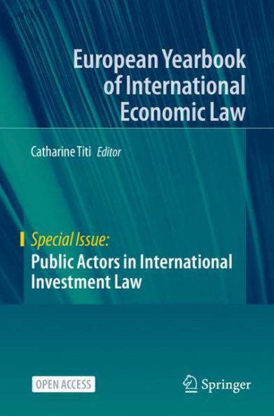 Public Actors International Investment Law