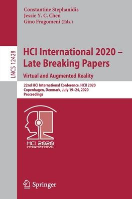 HCI International 2020 - Late Breaking Papers: Virtual and Augmented Reality: 22nd Conference, HCII 2020, Copenhagen, Denmark, July 19-24, Proceedings
