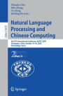 Natural Language Processing and Chinese Computing: 9th CCF International Conference, NLPCC 2020, Zhengzhou, China, October 14-18, 2020, Proceedings, Part II