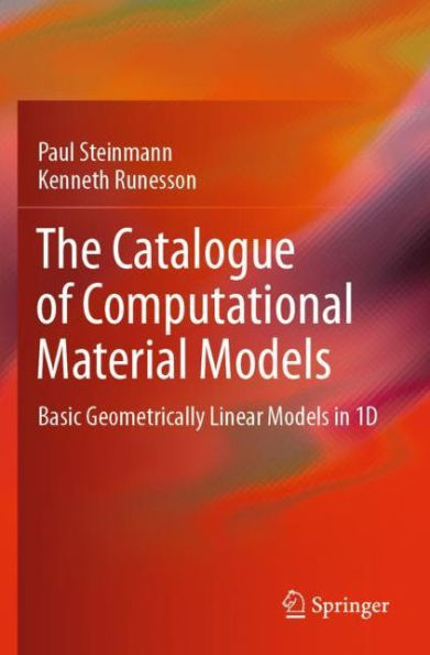 The Catalogue of Computational Material Models: Basic Geometrically Linear Models 1D