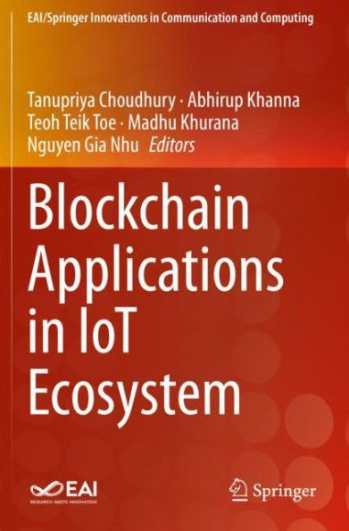 Blockchain Applications in IoT Ecosystem