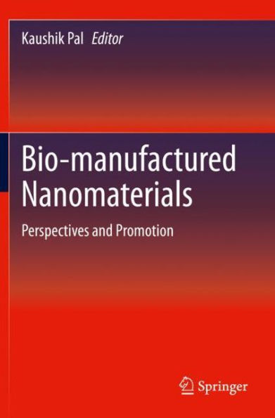 Bio-manufactured Nanomaterials: Perspectives and Promotion