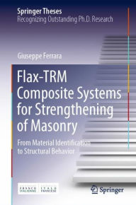 Title: Flax-TRM Composite Systems for Strengthening of Masonry: From Material Identification to Structural Behavior, Author: Giuseppe Ferrara