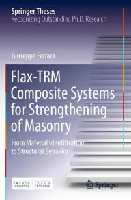 Title: Flax-TRM Composite Systems for Strengthening of Masonry: From Material Identification to Structural Behavior, Author: Giuseppe Ferrara