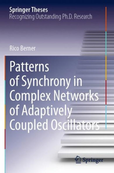 Patterns of Synchrony Complex Networks Adaptively Coupled Oscillators