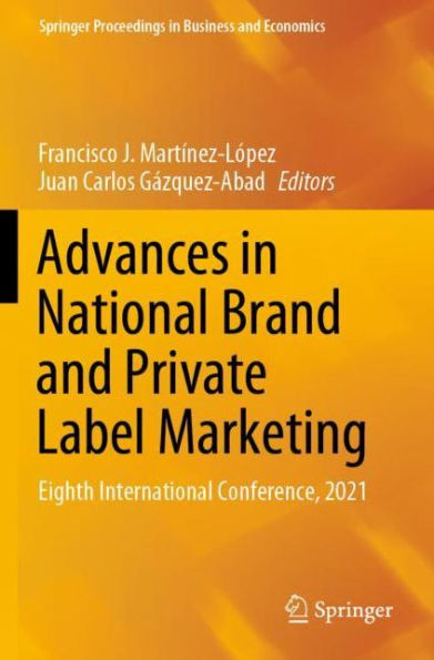 Advances National Brand and Private Label Marketing: Eighth International Conference, 2021