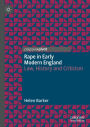 Rape in Early Modern England: Law, History and Criticism