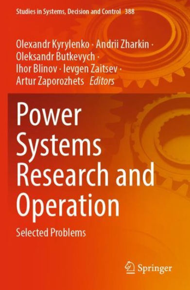 Power Systems Research and Operation: Selected Problems