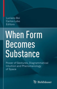 Title: When Form Becomes Substance: Power of Gestures, Diagrammatical Intuition and Phenomenology of Space, Author: Luciano Boi