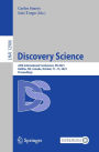 Discovery Science: 24th International Conference, DS 2021, Halifax, NS, Canada, October 11-13, 2021, Proceedings