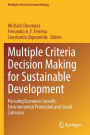 Multiple Criteria Decision Making for Sustainable Development: Pursuing Economic Growth, Environmental Protection and Social Cohesion