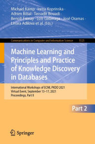 Machine Learning and Principles and Practice of Knowledge Discovery in Databases: International Workshops of ECML PKDD 2021, Virtual Event, September 13-17, 2021, Proceedings, Part II