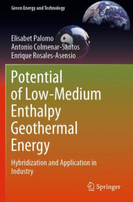 Title: Potential of Low-Medium Enthalpy Geothermal Energy: Hybridization and Application in Industry, Author: Elisabet Palomo