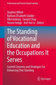 Title: The Standing of Vocational Education and the Occupations It Serves: Current Concerns and Strategies For Enhancing That Standing, Author: Stephen Billett