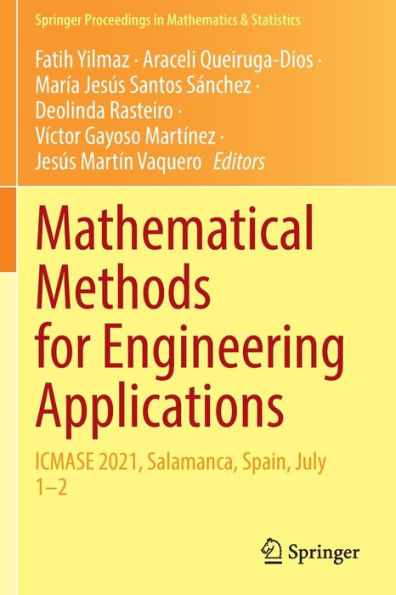 Mathematical Methods for Engineering Applications: ICMASE 2021, Salamanca, Spain, July 1-2