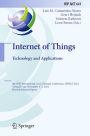 Internet of Things. Technology and Applications: 4th IFIP International Cross-Domain Conference, IFIPIoT 2021, Virtual Event, November 4-5, 2021, Revised Selected Papers