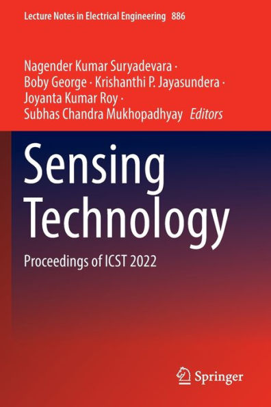 Sensing Technology: Proceedings of ICST 2022