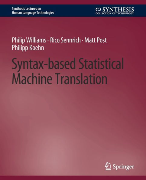Syntax-based Statistical Machine Translation