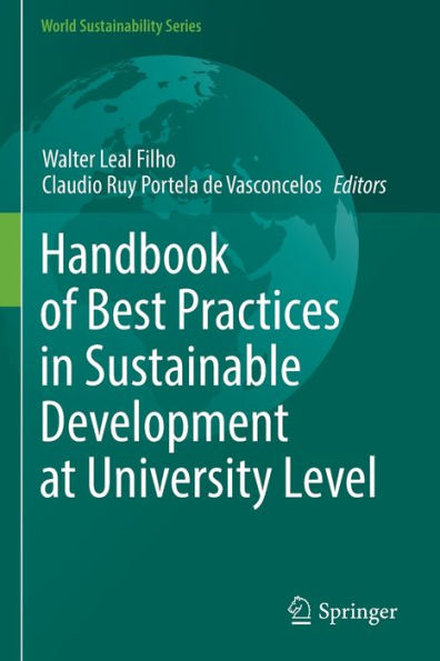 Handbook of Best Practices Sustainable Development at University Level