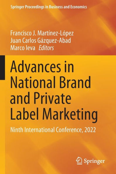 Advances National Brand and Private Label Marketing: Ninth International Conference, 2022
