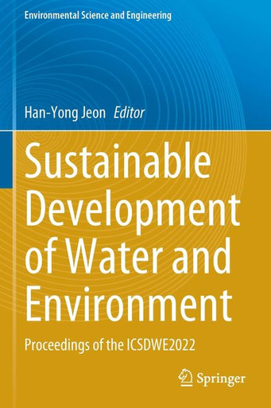 Sustainable Development of Water and Environment: Proceedings the ICSDWE2022