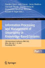 Information Processing and Management of Uncertainty in Knowledge-Based Systems: 19th International Conference, IPMU 2022, Milan, Italy, July 11-15, 2022, Proceedings, Part I