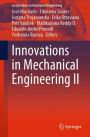 Innovations in Mechanical Engineering II