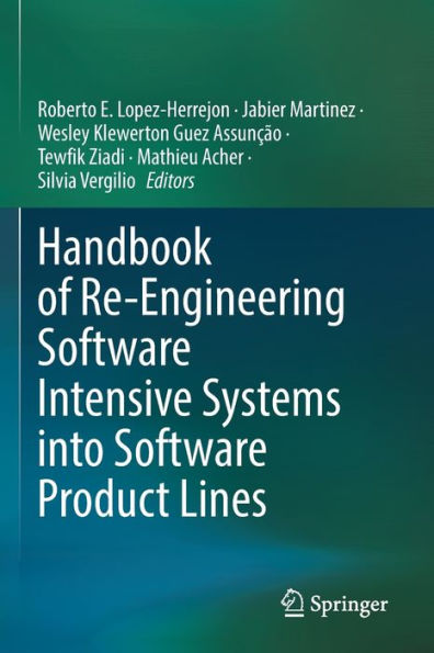Handbook of Re-Engineering Software Intensive Systems into Product Lines