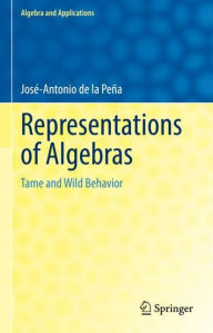 Title: Representations of Algebras: Tame and Wild Behavior, Author: José-Antonio de la Peña