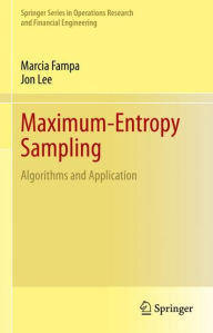 Title: Maximum-Entropy Sampling: Algorithms and Application, Author: Marcia Fampa