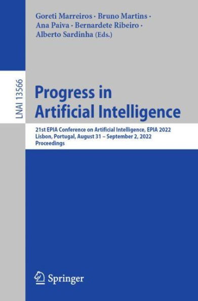 Progress Artificial Intelligence: 21st EPIA Conference on Intelligence, 2022, Lisbon, Portugal, August 31-September 2, Proceedings