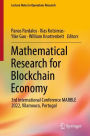 Mathematical Research for Blockchain Economy: 3rd International Conference MARBLE 2022, Vilamoura, Portugal