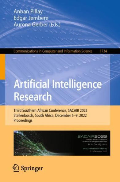 Artificial Intelligence Research: Third Southern African Conference, SACAIR 2022, Stellenbosch, South Africa, December 5-9, Proceedings