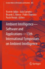 Ambient Intelligence-Software and Applications-13th International Symposium on Ambient Intelligence