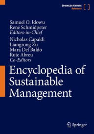 Title: Encyclopedia of Sustainable Management, Author: Samuel Idowu