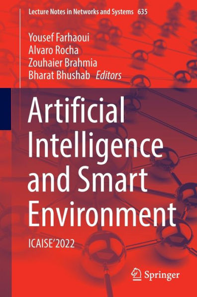 Artificial Intelligence and Smart Environment: ICAISE'2022