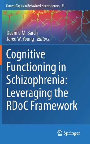 Cognitive Functioning Schizophrenia: Leveraging the RDoC Framework