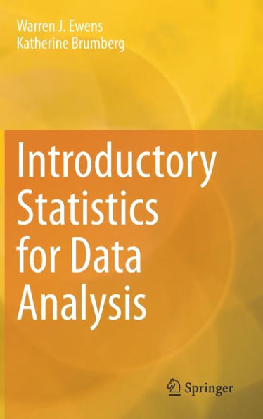 Introductory Statistics for Data Analysis