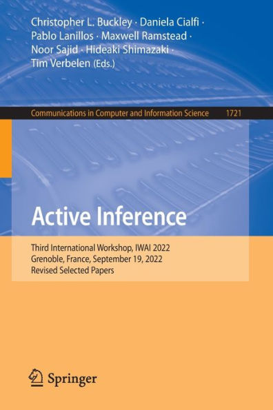 Active Inference: Third International Workshop, IWAI 2022, Grenoble, France, September 19, Revised Selected Papers