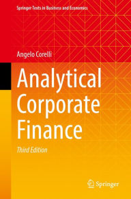 Title: Analytical Corporate Finance, Author: Angelo Corelli